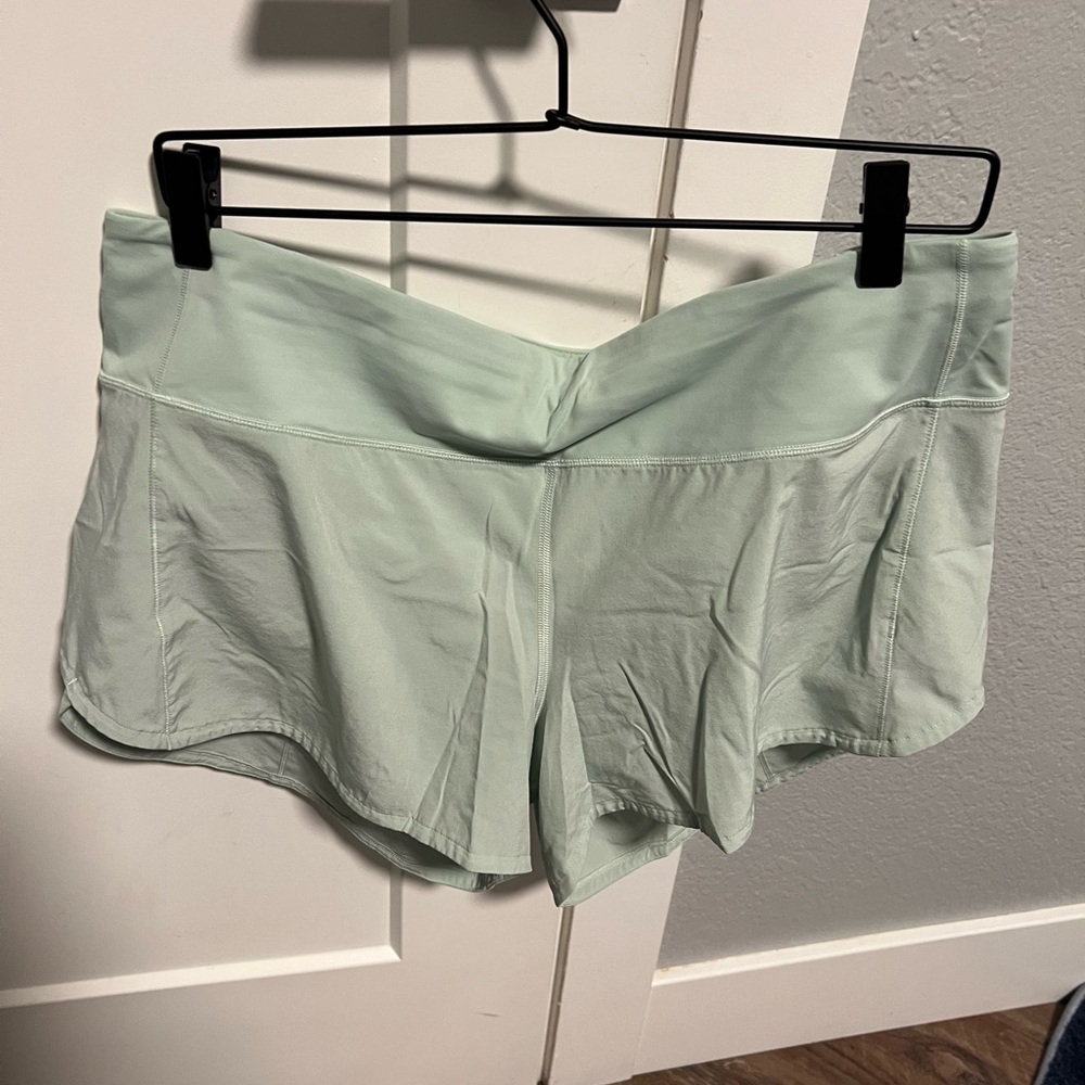 Women's Mint Green Shorts Lululemon